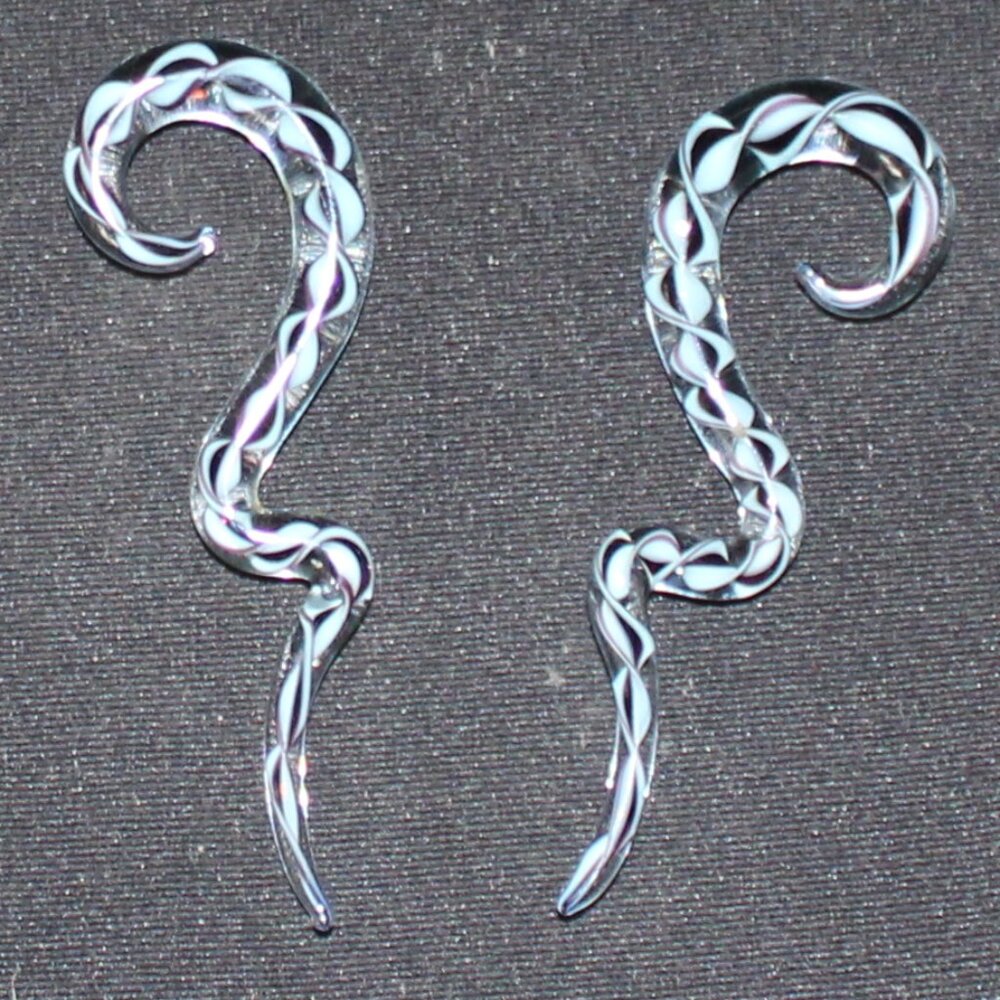 🎉3xHP🎉2G Glass Pyrex Drop Dangle Plugs - Picture 2 of 2
